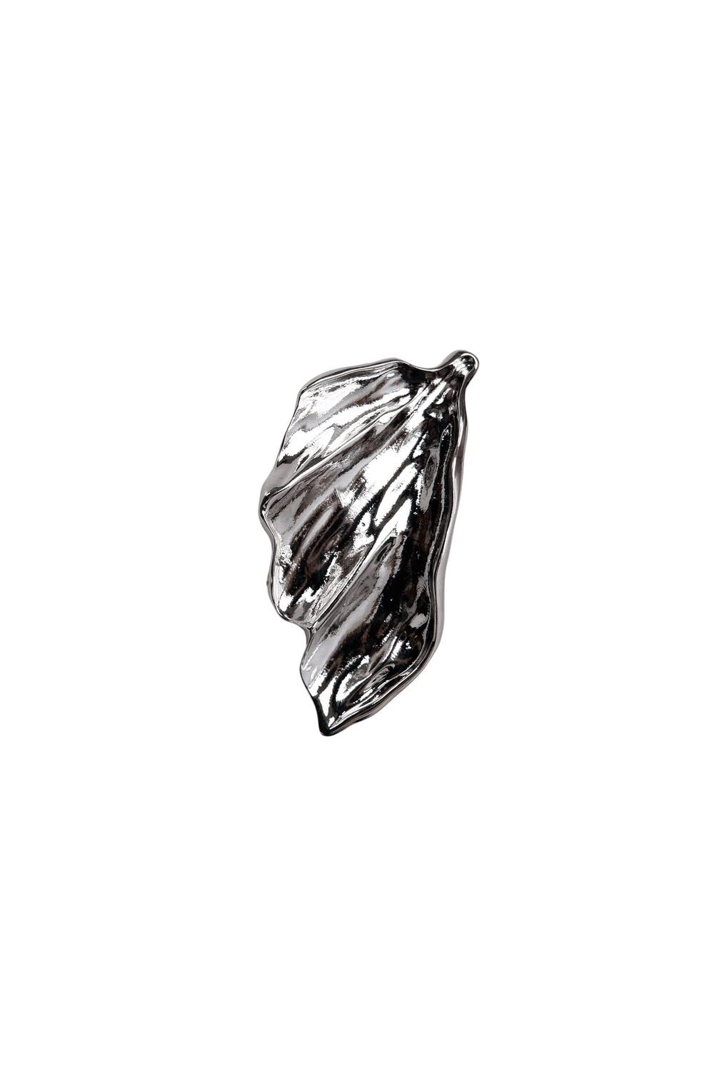Wing broche - sølvfarvet
